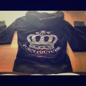 Velour Juicy Couture Zip Up! Smoke/pet free home.